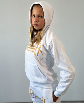 Chándal de color blanco AHINMA x LA CANTERA.