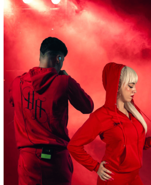 Chándal Con Capucha Ahinma Watts Rojo