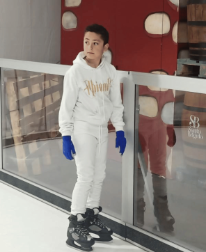 Chándal Con Capucha Ahinma Lawndale Niño/a Blanco