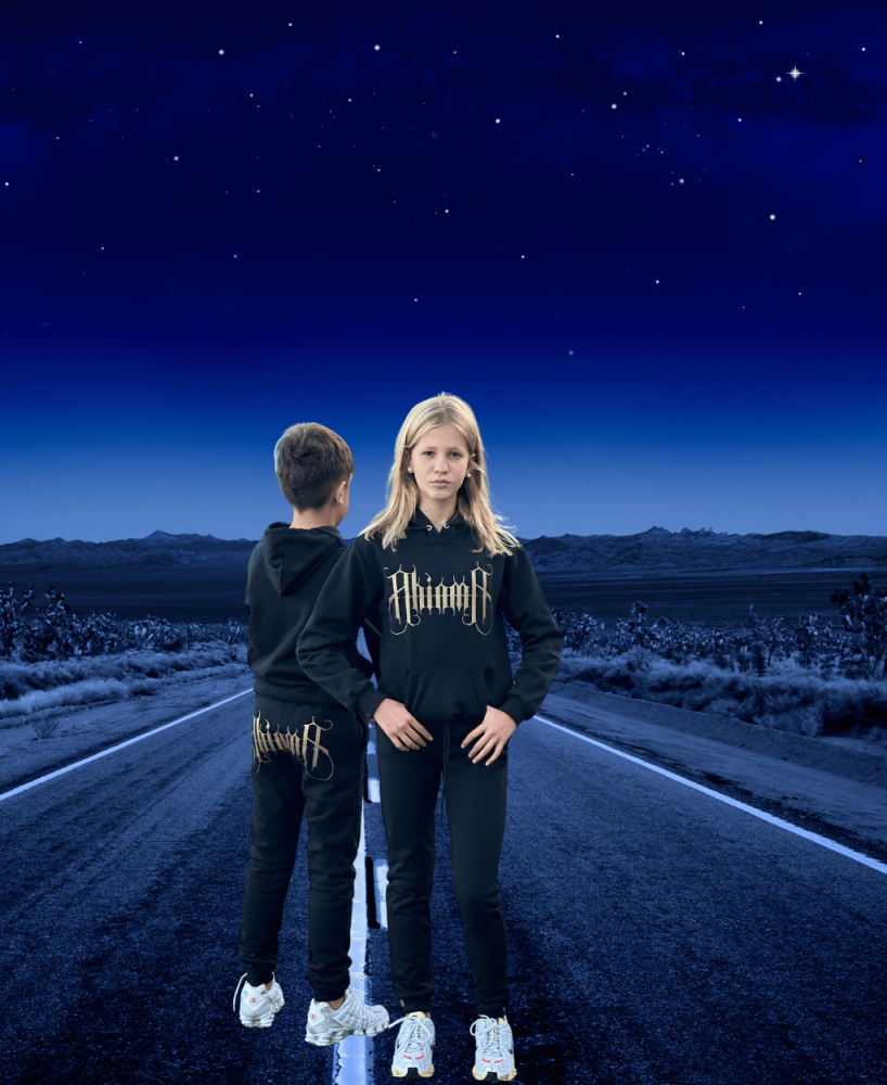 Chándal Con Capucha Ahinma Lawndale Negro Niño/a