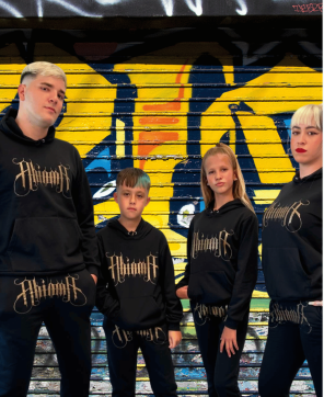 Chándal Niño Y Niña Ahinma x La Cantera Negro