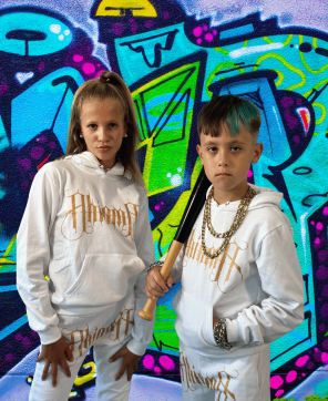Chándal Niño Y Niña Ahinma x La Cantera Blanco