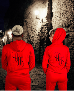 Chándal Con Capucha Ahinma Watts Rojo