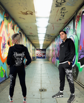 Chándal Con Capucha Ahinma Compton Negro