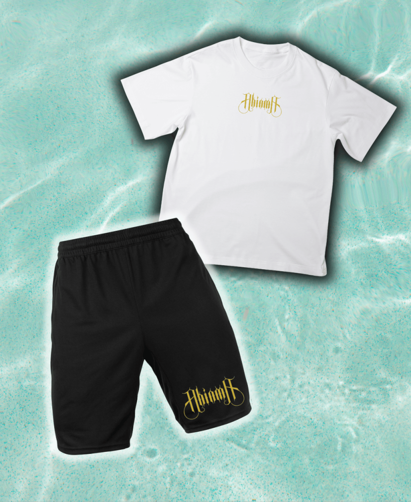 Conjunto de Verano Ahinma Compton Blanco