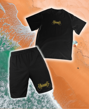 Conjunto de Verano Ahinma Compton Negro