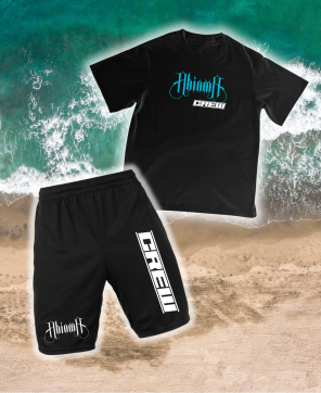 Conjunto de Verano Ahinma Crew Negro