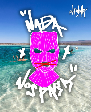 Conjunto de Verano Ahinma Nada Nos Para Fucsia-Negro