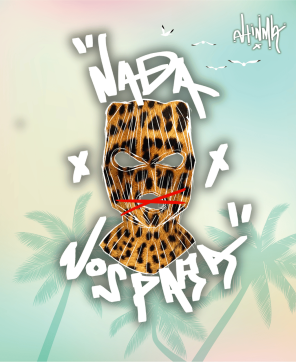 Conjunto de Verano Ahinma Nada Nos Para Animal Print-Negro