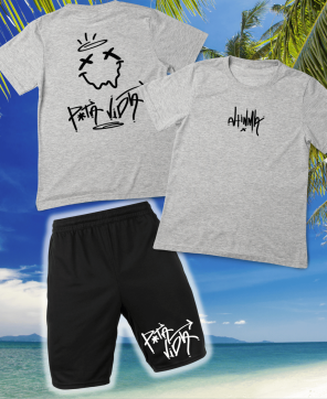 Conjunto de Verano Ahinma P*ta Vida Gris