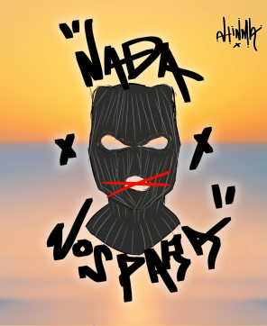 Conjunto de Verano Ahinma Nada Nos Para Negro-Gris