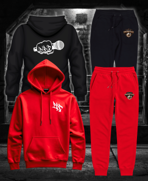 Chándal Micrófono Batalla De Promesas - COLOR ROJO