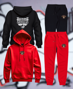 Chándal oficial Batalla De Promesas x AHINMA - COLOR ROJO